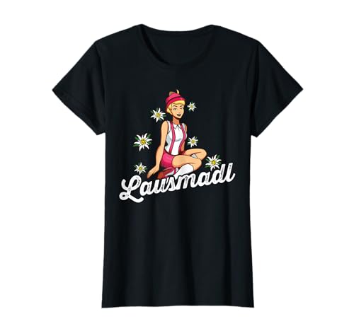 Lausmadl Tracht Dirndl Ersatz Trachtenshirt Damen T-Shirt Lausmadl Tracht Dirndl Ersatz Trachtenshirt Damen T-Shirt von Lausmadl Kostüm Trachtenshirts Damen
