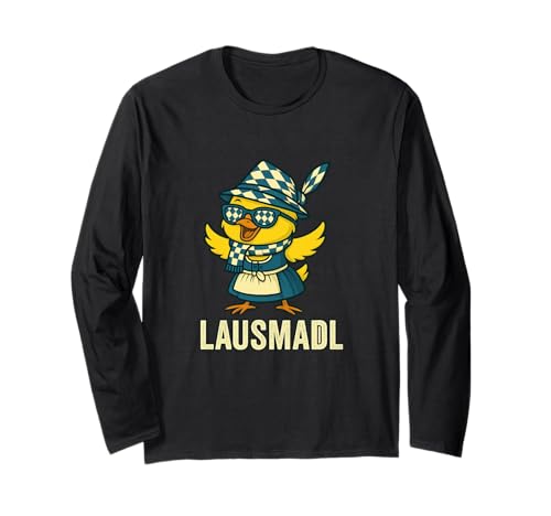 Lausmadl Trachtenshirt Damen Trachten T-Shirt Mädchen Küken Langarmshirt Lausmadl Trachtenshirt Damen Trachten T-Shirt Mädchen Küken Langarmshirt von Lausmadl Küken Dirndl Mädchen