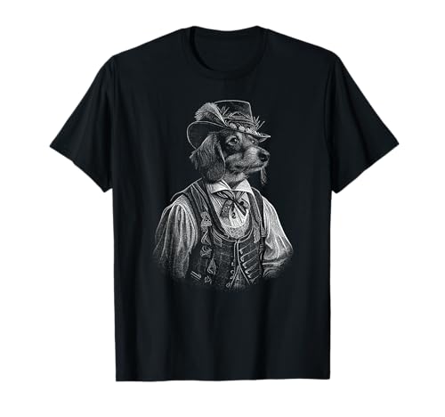 Tracht Bayern Dackel Trachtenshirt Trachtenhemd Damen Herren T-Shirt Tracht Bayern Dackel Trachtenshirt Trachtenhemd Damen Herren T-Shirt von Lausmadl Lausbua Ersatz Dirndl Kostüm Herren Damen