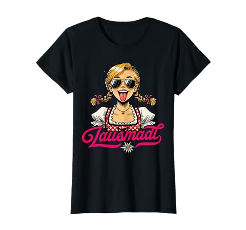 Lausmadl T-Shirt Dirndl Outfit Trachtenshirt Damen Trachten T-Shirt Lausmadl T-Shirt Dirndl Outfit Trachtenshirt Damen Trachten T-Shirt von Lausmadl T-Shirt Dirndl Damen Trachtenshirt