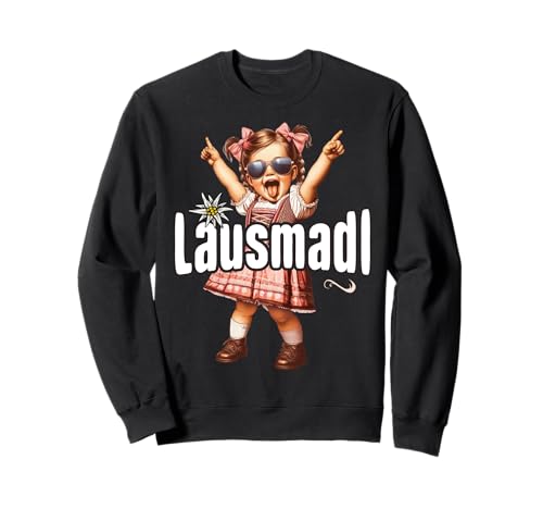 Lausmadl T-Shirt Damen Trachtenshirt Kinder Mädchen Trachten Sweatshirt von Lausmadl T-Shirt Tracht Trachtenshirt