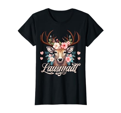 Dirndl Trachtenshirt Damen Lausmadl T-Shirt Mädchen Trachten T-Shirt Dirndl Trachtenshirt Damen Lausmadl T-Shirt Mädchen Trachten T-Shirt von Lausmadl T-Shirts Damen & Kinder Trachtenshirts