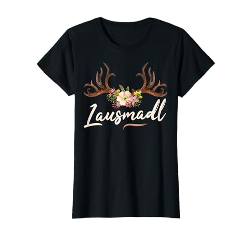 Trachten T-Shirt Damen Trachtenshirt Kinder Lausmadl Dirndl T-Shirt von Lausmadl Trachten T-Shirts Damen