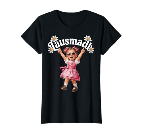 Lausmadl T-Shirt Kinder Trachtenshirt Mädchen Trachten T-Shirt von Lausmadl Trachten & Dirndl für Kinder & Mädchen