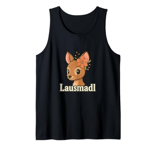 Lausmadl T-Shirt Kitz Oktoberfest Trachten Mädchen Damen Tank Top von Lausmadl Trachten & Oktoberfestoutfits Mädchen