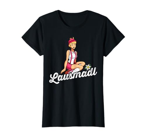 Lausmadl Trachtenhemd Dirndl Ersatz Damen T-Shirt Lausmadl Trachtenhemd Dirndl Ersatz Damen T-Shirt von Lausmadl Trachtenshirt Outfit Damen