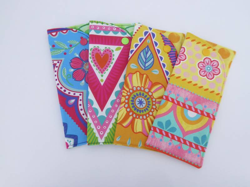 Brillenetui Aus Baumwollstoffen Genäht Brillenetui Aus Baumwollstoffen Genäht von LauterNetteSaechala