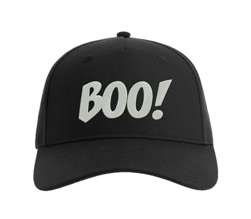 Lauthings Boo Scare Baseball Cap Bestickte Herren Mütze Unisex Sport Schwarz, Schwarz , Einheitsgröße von Lauthings