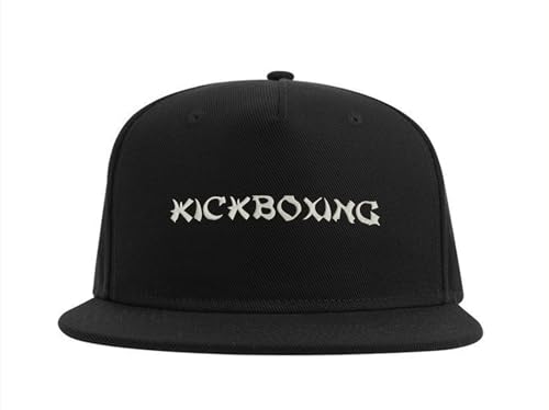 Lauthings Kickboxen Kampfsport Close Combat MMA Snapback Cap bestickt Fullcap Herren Mütze schwarz, Schwarz , Einheitsgröße von Lauthings
