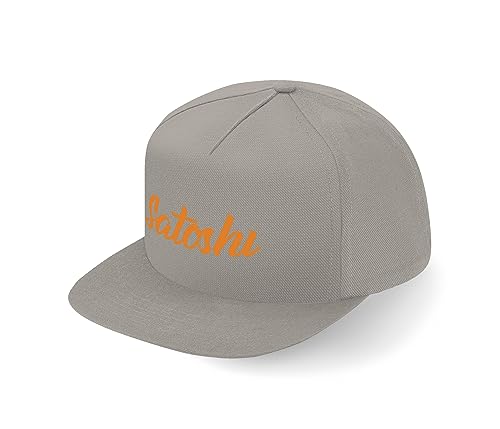 Lauthings Satoshi Bitcoin Creator Blockchain Währung Fullcap Kunst Flat Bill Snapback Cap, grau, One size Lauthings Satoshi Bitcoin Creator Blockchain Währung Fullcap Kunst Flat Bill Snapback Cap, grau, One size von Lauthings