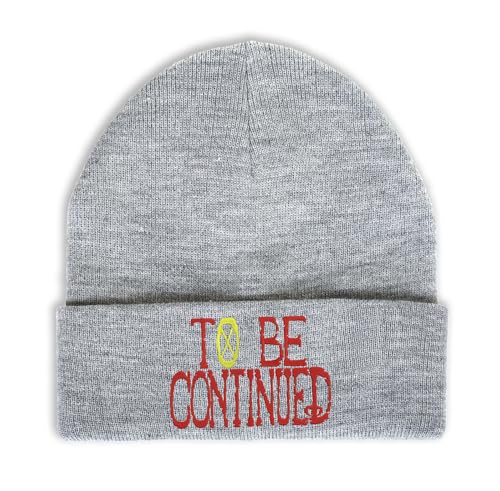 to Be Continued Pirate Anime One Piece, Beanie Gestickt, Winter Mütze, to Be Continued Beanie, Hut von Lauthings