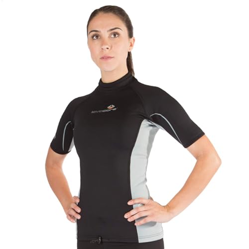 Lavacore Damen-Shirt S/S, Schwarz, Größe 16 von Lavacore