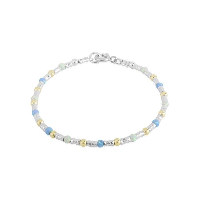Gold Und Silber Opal Armband von LavanJewellery