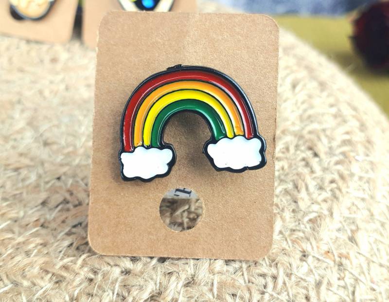 Regenbogen Emaille Pin | Neue Boho Emaillestift Lustige Enamel Pins Für Kleidung Brosch Lgbtqia+ Geschenkpins Regenbogen Emaille Pin | Neue Boho Emaillestift Lustige Enamel Pins Für Kleidung Brosch Lgbtqia+ Geschenkpins von LavantaCREATIV
