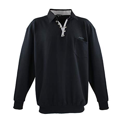 Lavecchia Herren Sweatshirt LV-602, 4XL, Schwarz von Lavecchia