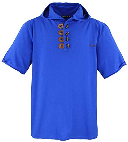 Herren àœbergrößen Polo-Shirt LV-4688, Royalblau, 4XL von Lavecchia