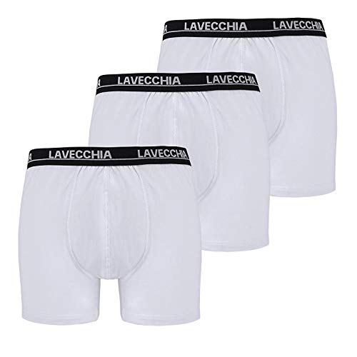 Lavecchia Boxershort Übergrößen LV-1020 - 3er Pack, Weiß, 8XL von Lavecchia