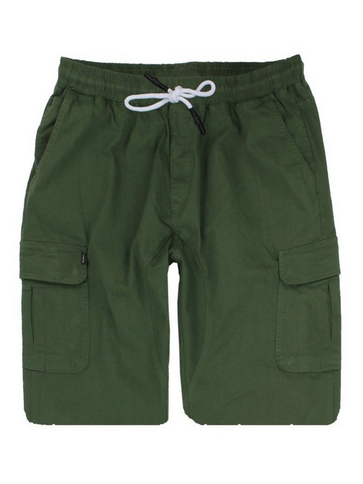Lavecchia Cargoshorts Lavecchia Herren Cargoshorts LV-505 (Khaki, 46-48) kurze Jogger Sweat Hose von Lavecchia