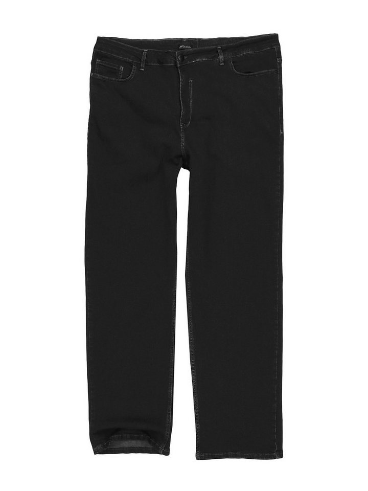 Lavecchia Comfort-fit-Jeans Lavecchia Herren Comfort Fit Jeans LV-501 (Tiefschwarz, 58/30) Stretch mit Elasthan von Lavecchia
