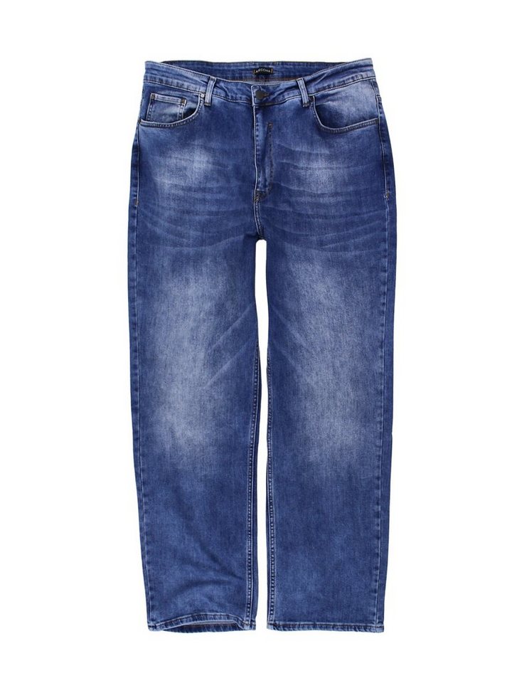 Lavecchia Comfort-fit-Jeans Lavecchia Herren Comfort Fit Jeans LV-501 (Stoneblau, 60/32) Stretch mit Elasthan von Lavecchia