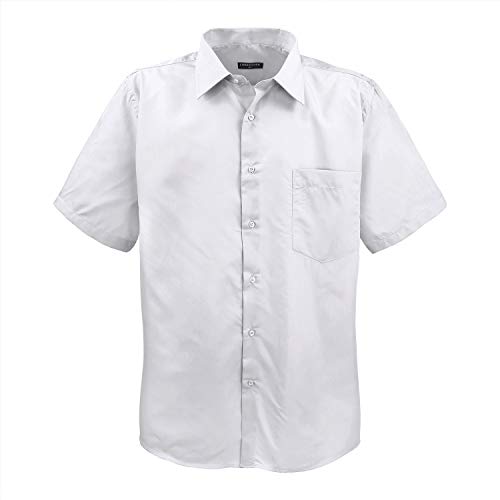 Lavecchia Übergrößen Hemd Herren Kurzarm Kurzarmhemd Freizeit Hka-14 (Weiß, 4XL) Lavecchia Übergrößen Hemd Herren Kurzarm Kurzarmhemd Freizeit Hka-14 (Weiß, 4XL) von Lavecchia