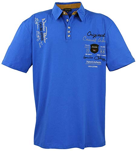 Lavecchia Herren Business Freizeit Poloshirt LV-610 Royalblau Gr. 3XL von Lavecchia