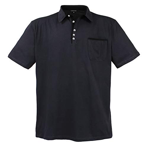 Lavecchia Herren bergrößen Poloshirt LV1701A , 4XL, Anthrazit von Lavecchia