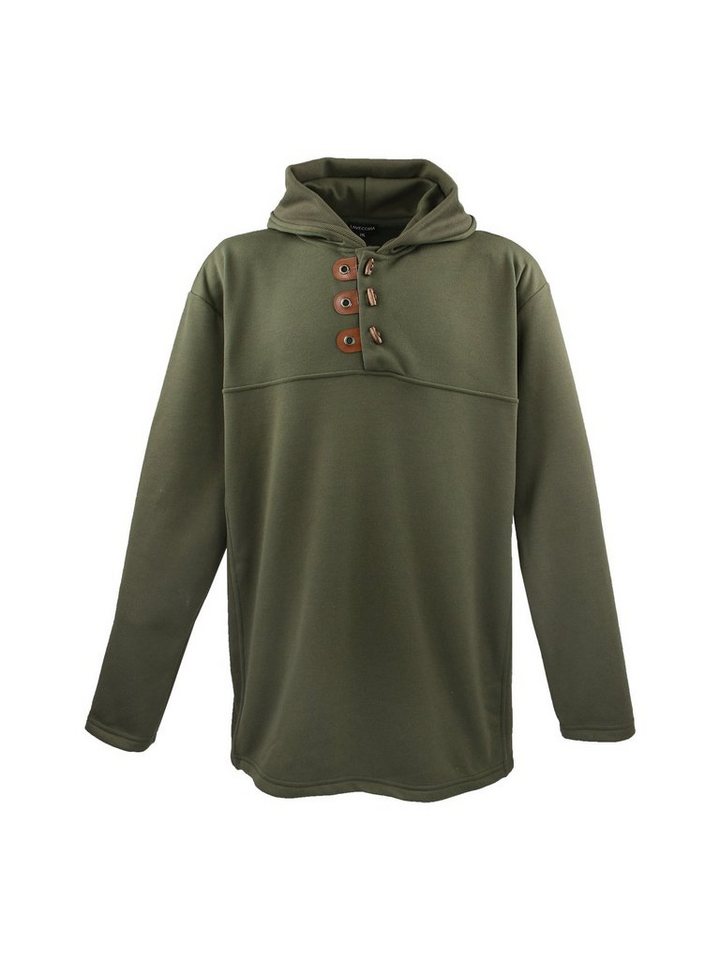 Lavecchia Hoodie Übergrößen Herren Pullover Hoodie LV-605 Kapuzensweatjacke von Lavecchia