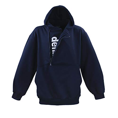 Lavecchia Kapuzen Sweatshirt, 7XL, Navyblue von Lavecchia