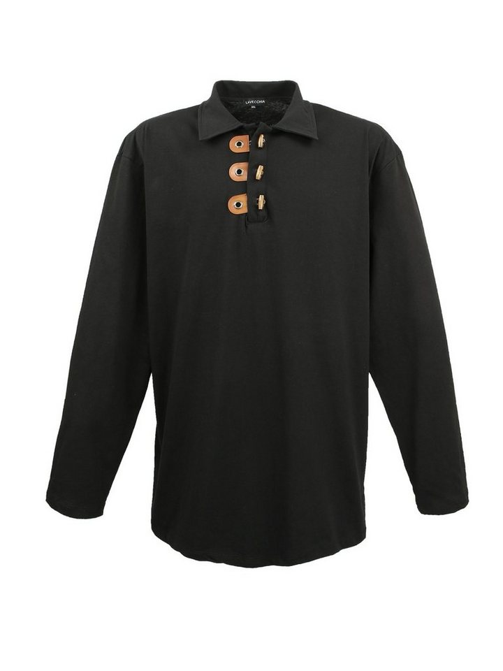 Lavecchia Langarm-Poloshirt Übergrößen Herren Shirt LV-604 Langarmshirt von Lavecchia