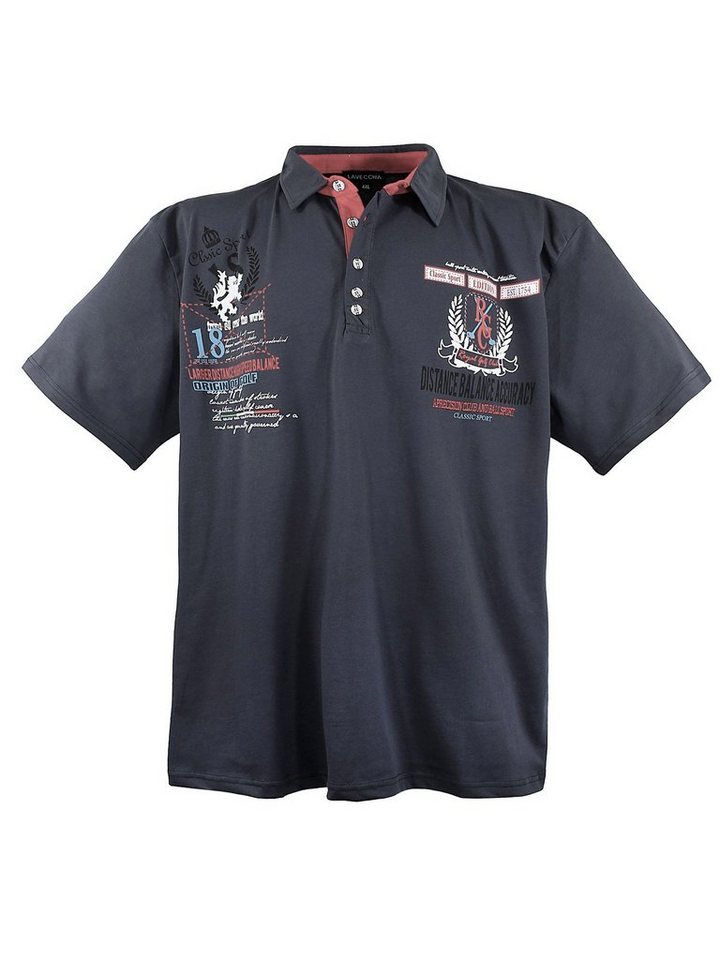 Lavecchia Poloshirt Übergrößen Herren Polo Shirt LV-2038 Herren Polo Shirt von Lavecchia