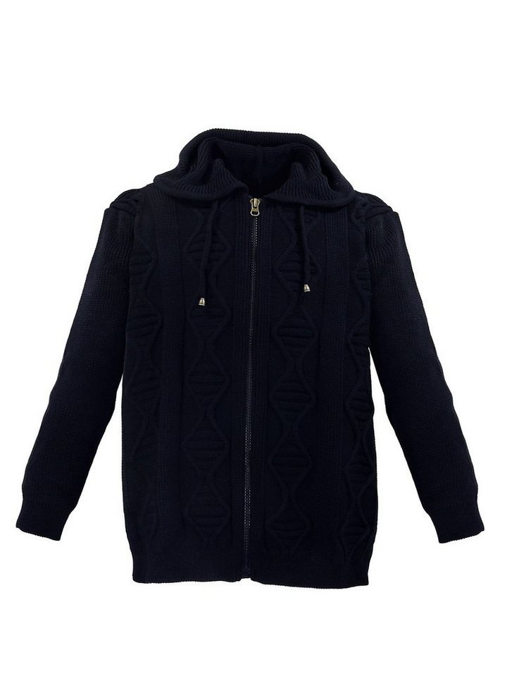 Lavecchia Strickjacke Übergrößen Herren Strick Jacke LV-503A Pullover Jacke von Lavecchia