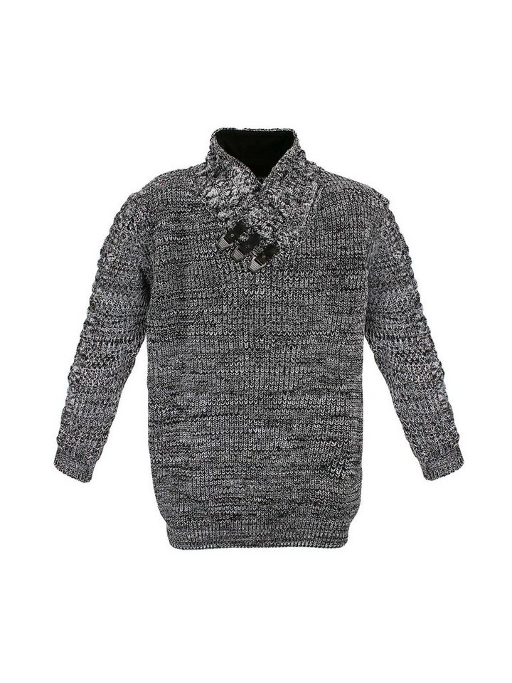 Lavecchia Strickpullover Übergrößen Herren Pullover LV-477 Herren Strick Pulli von Lavecchia