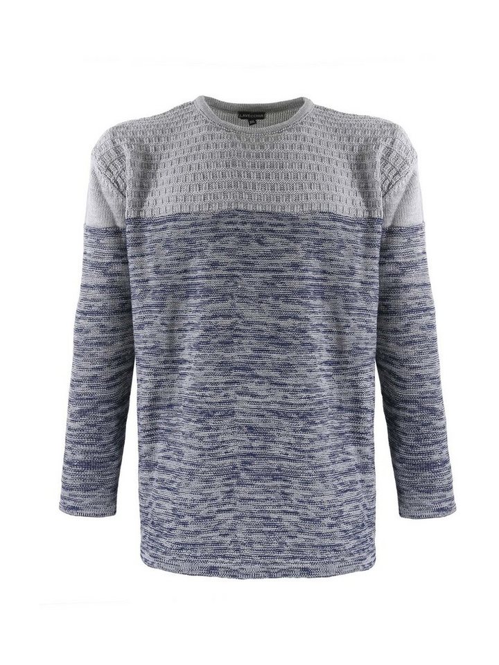 Lavecchia Strickpullover Übergrößen Herren Pullover LV-499 Herren Strick Pulli von Lavecchia