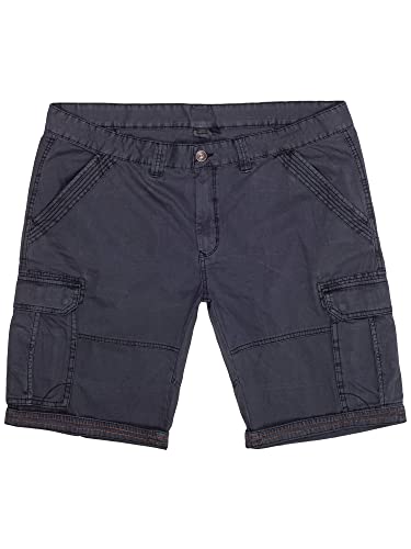 Lavecchia Übergrößen Cargo Shorts Herren Cargoshorts Kurze Hose LV-66 (Blau/Grau, 46/62) von Lavecchia