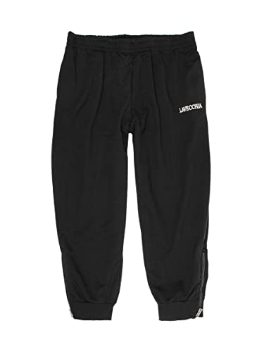 Lavecchia Übergrößen Jogginghose Herren Hose Jogging Freizeit Trainingshose LV-2018 (Schwarz, 5XL) von Lavecchia