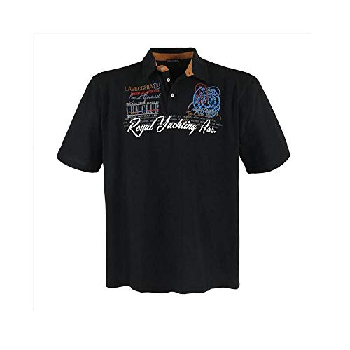 Lavecchia Übergrößen Shirt in schwarz, Herren, bis Größe 7XL, Größe:6XL von Lavecchia