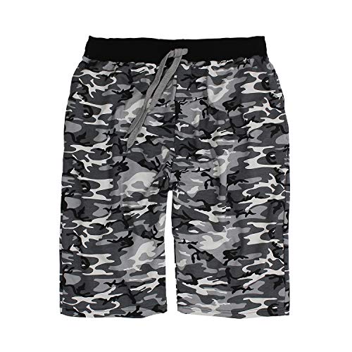 Moderne Herren Short in Navy Camouflage Optik in den Größen 3XL - 8XL Kollektion 2017 (3XL) von Lavecchia