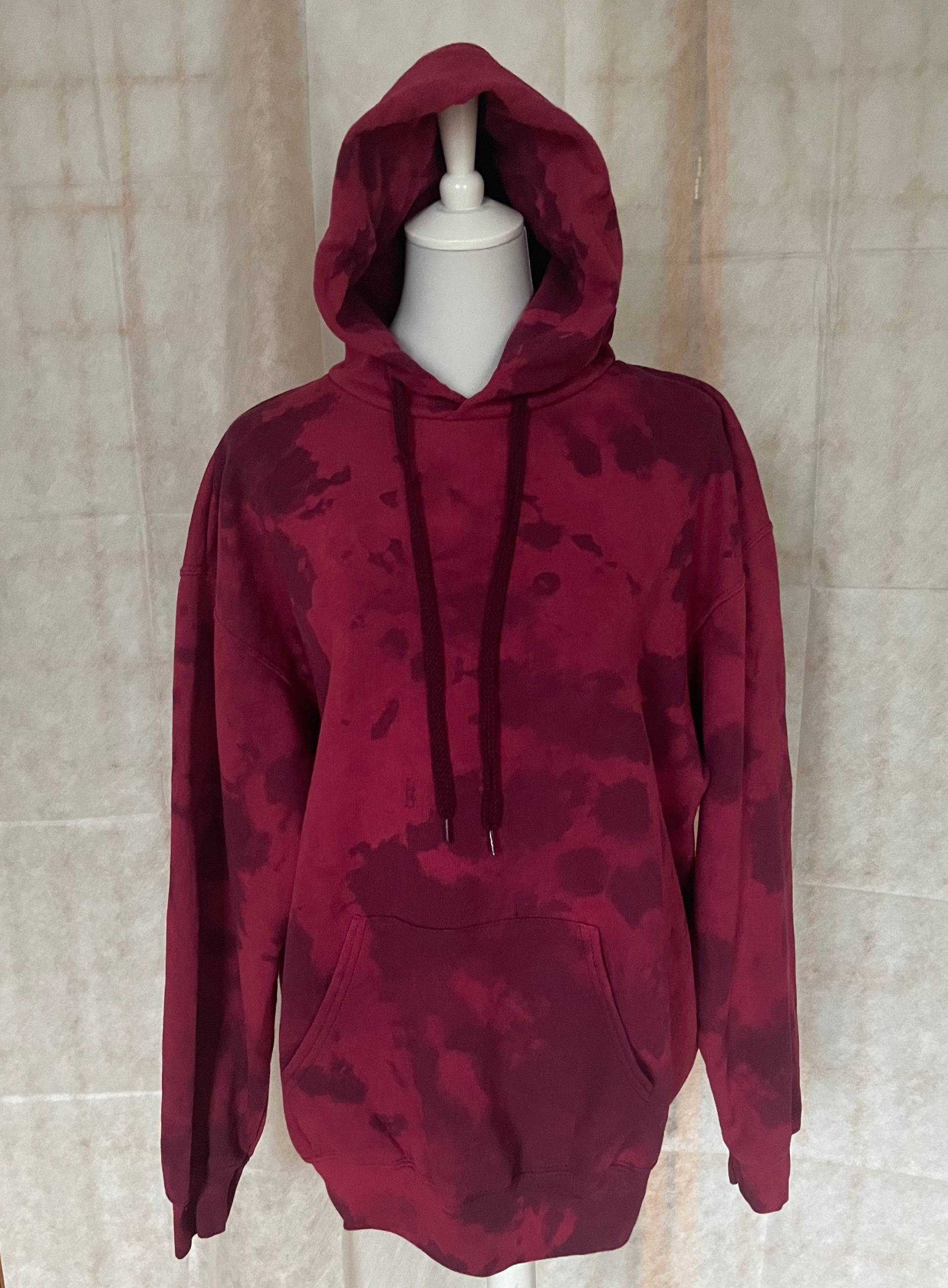 Gebleichter Batik Hoodie Gebleichter Batik Hoodie von Lavendeblu