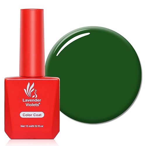 15ml UV Gel Nagellack Apfel Grün UV LED Frische Frühling Maniküre Trendy Sommer Motiv Natürliche Nagelkunst Design für Frauen A0187 von Lavender Violets