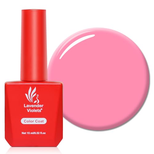 Lavender Violets 15ml Gel Nagellack UV LED Soak Off Nagellampe Aushärten Maniküre Pediküre Größerer Inhalt Salon Qualität Mädchen Traum A0109 von Lavender Violets