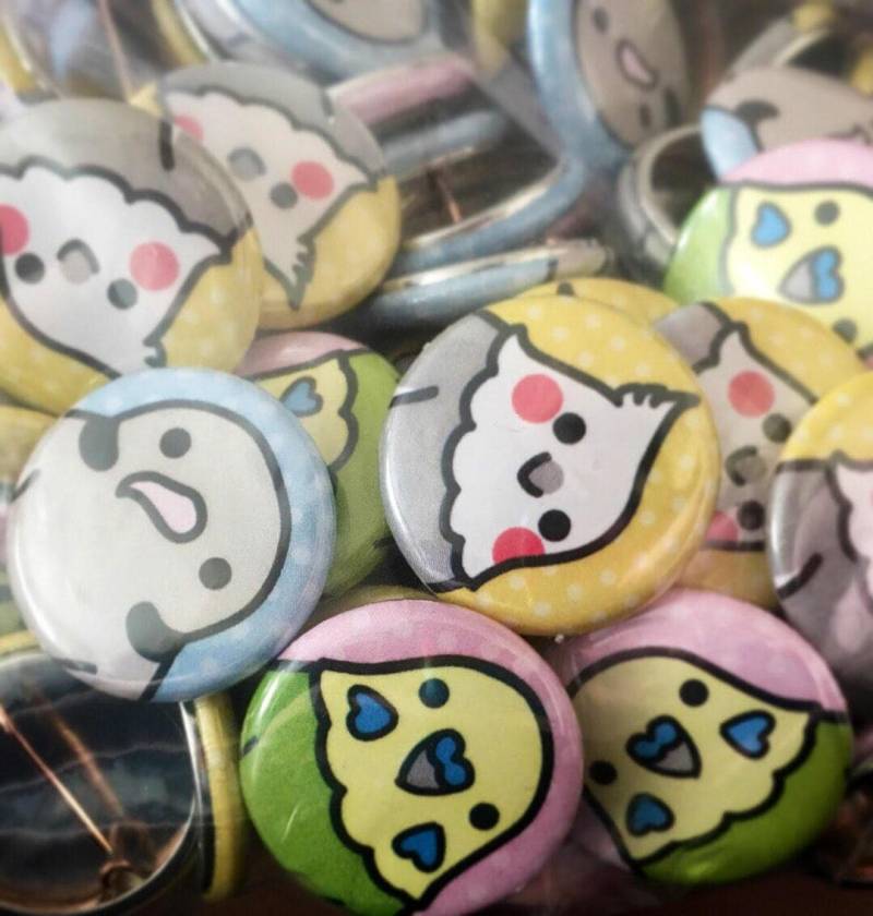 Itsabirbthing Vogel Pins von LavenderBirdThings