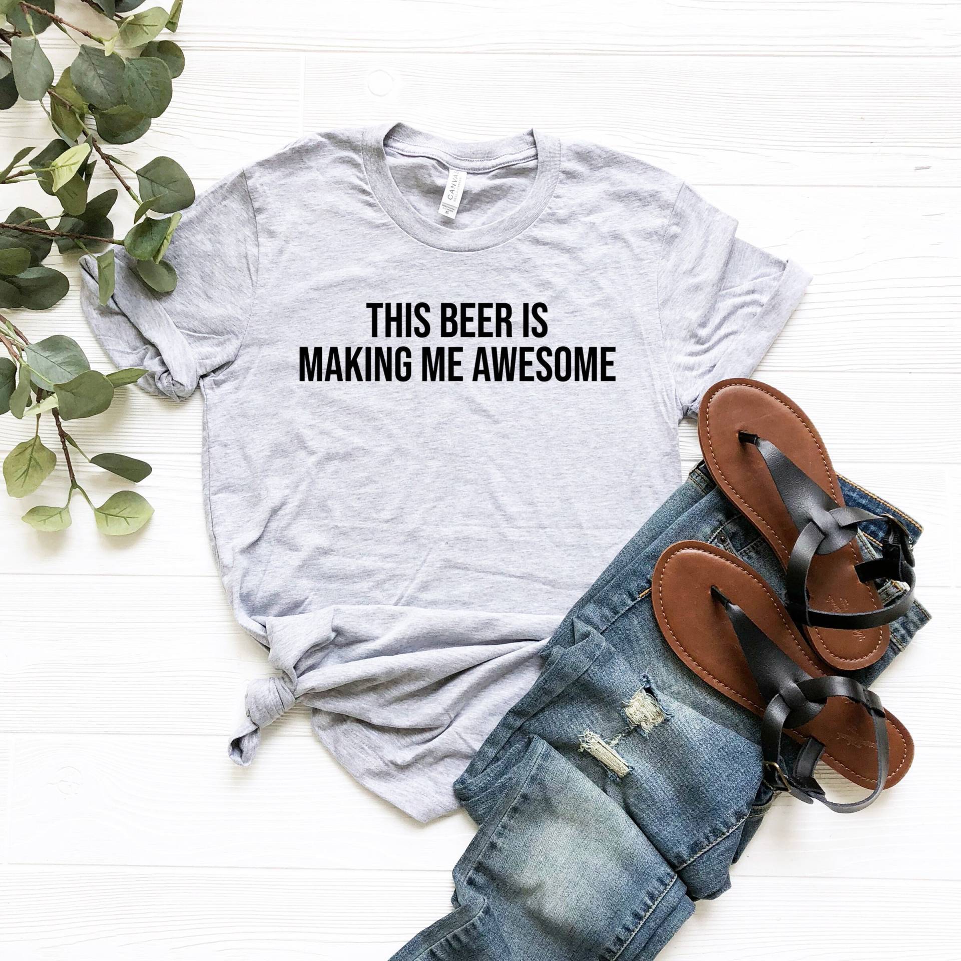 Dieses Bier Macht Mich Fantastisch Shirt, Lustiges Alkohol Trinkshirt, Trinkshirt von LavenderBluesMarket