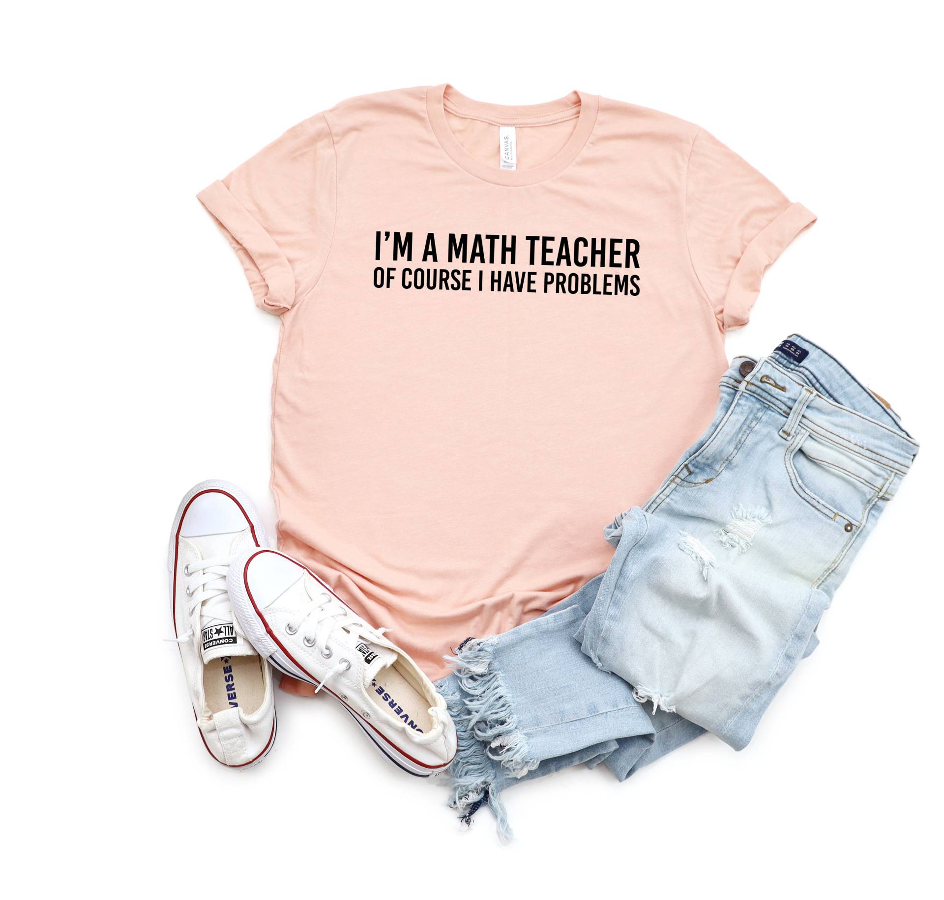 Ich Bin Ein Mathelehrer Natürlich Habe Ich Probleme Shirt Papa Witz Geschenk Für Mathe Lehrer Lustige Shirt, Lustiges Wortspiel von LavenderBluesMarket