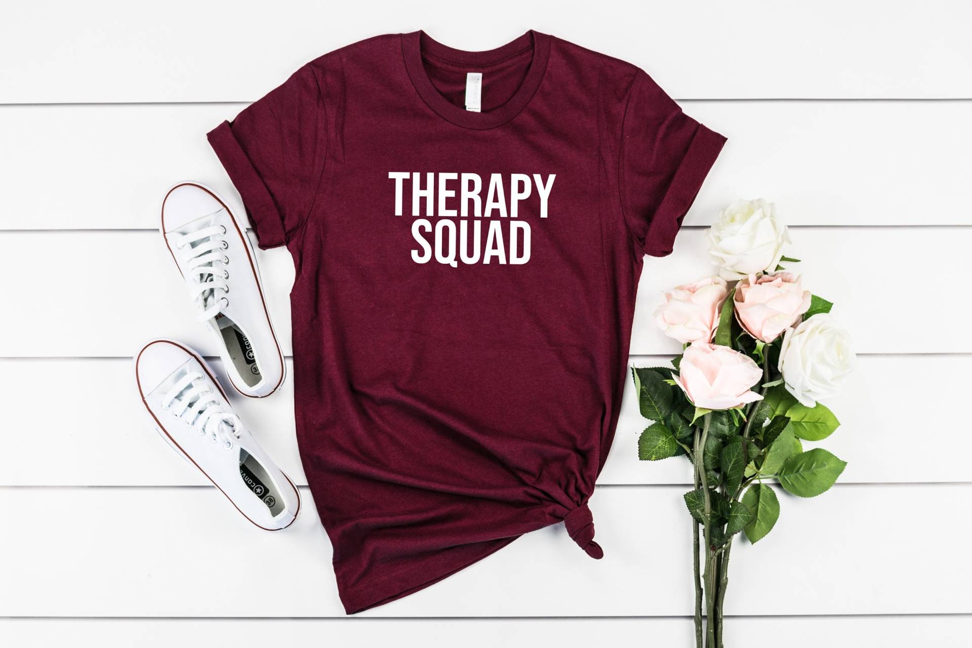 Therapiekader Shirt, Therapie Mental Health Awareness, Psychologin Ratgeber Shirt von LavenderBluesMarket