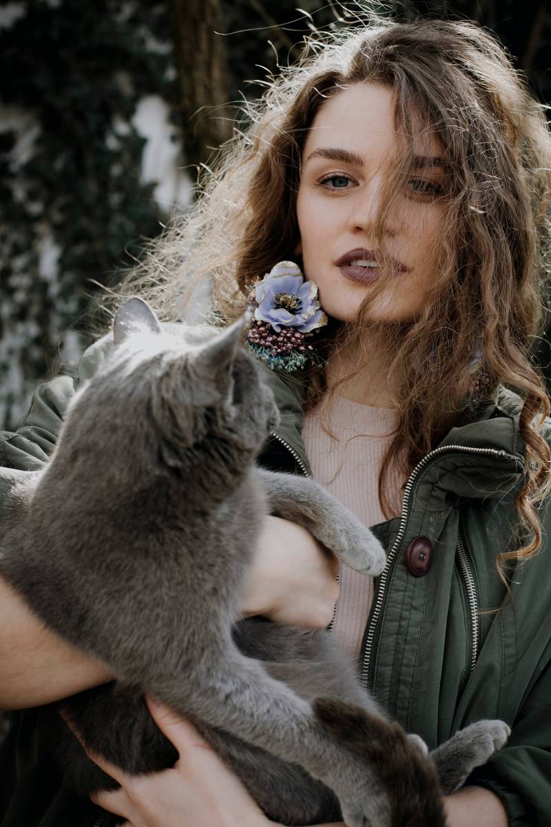 Skandalös L Große Wilde Juicy Ohrringe/Boho Florale Glitzernde Ohrringe Glänzender Wundervoller Schmuck Handgefertigter Hochzeitsschmuck von LaviAccessories