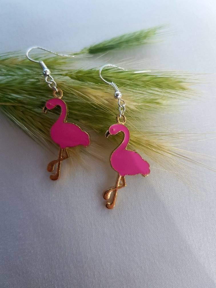 Flamingo-Ohrring Flamingo-Ohrring von Lavieenfimo