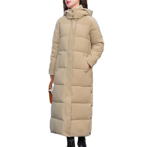 Lawawa Damen Winter Daunenjacke Warm Wintermäntel Steppmantel Warmer Daunenjacke mit Kapuze Casual Wintermantel Winter Jacken Outdoor Mantel von Lawawa