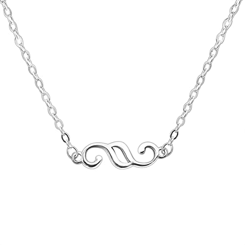 Lawellery Paragraphen Anhänger Kette Halskette, Schmuck für Juristen - Silber (40cm Länge) von Lawellery