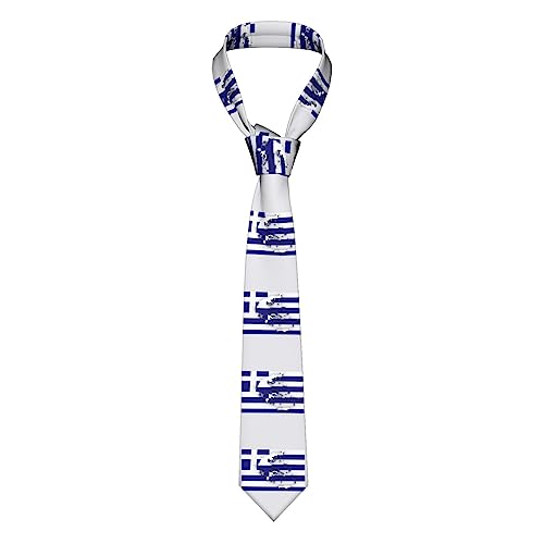 Griechenland griechische Flagge Karte Herren Tier Krawatte Seidenkrawatte Geschenk Anzug Hochzeit Krawatte Taschentuch Set Business Manschettenknöpfe gewebt Casual Krawatte Set von Lawenp